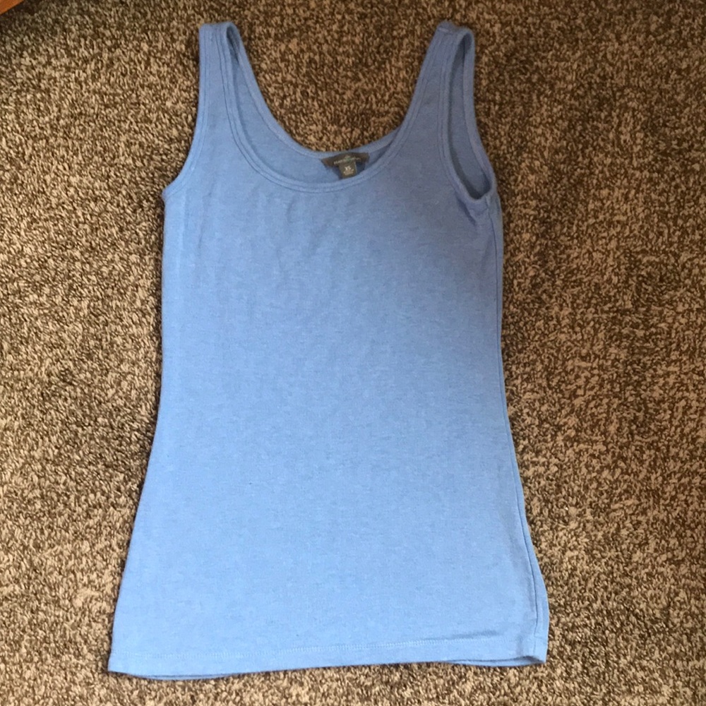 Blue tank top